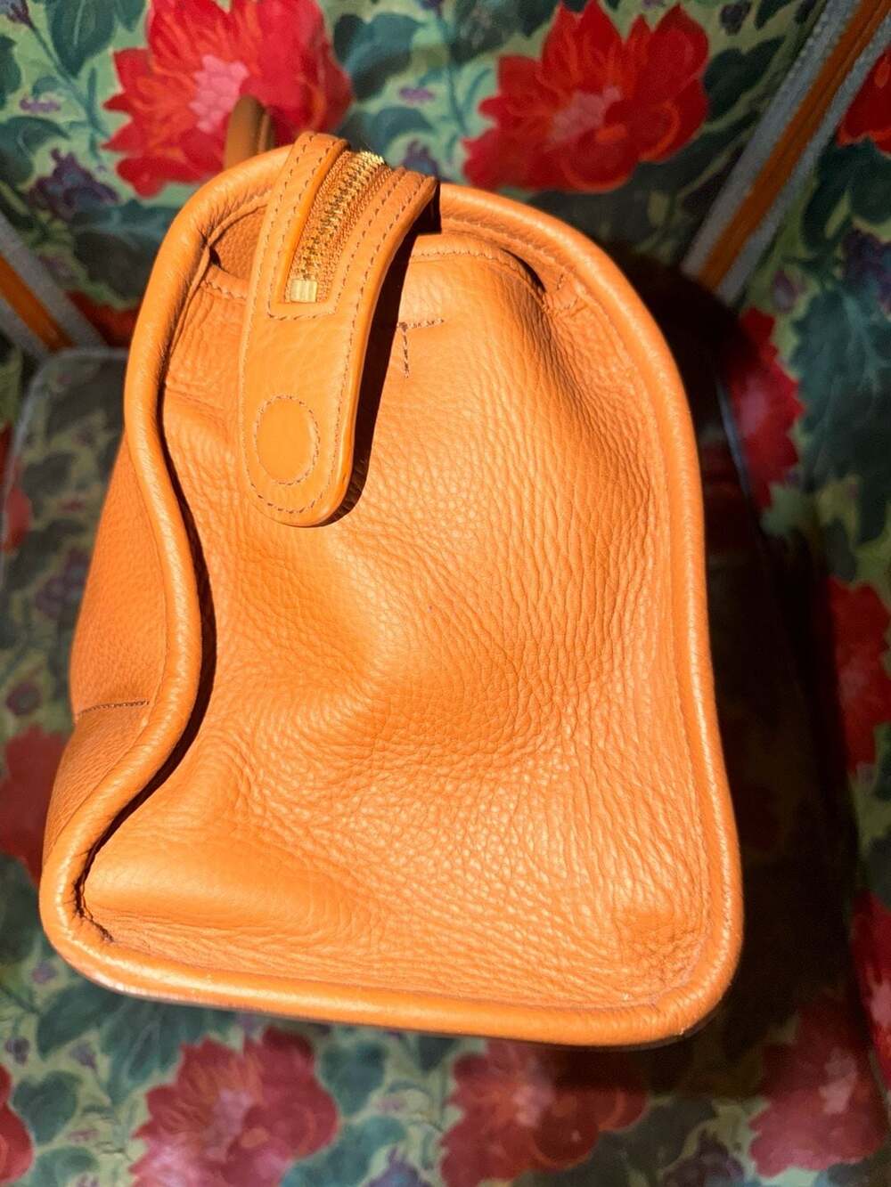 Tory Burch Pebble Leather Zip Satchel Handbag - Picture 6 of 8